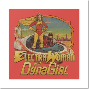 Electra Woman and Dyna Girl 1976 Posters and Art